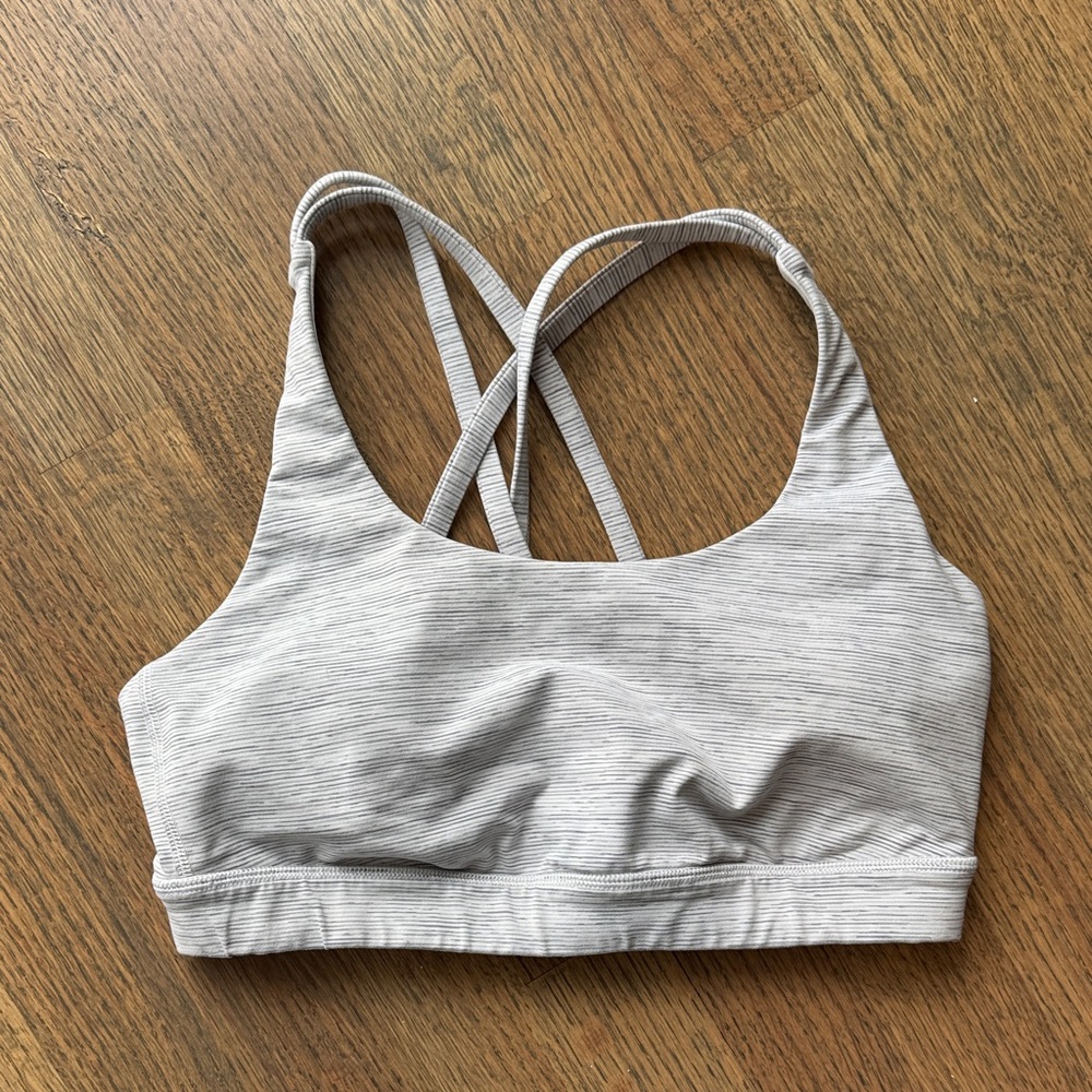Gray Lululemon Women's Sports Bra